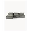 Westwing Collection Divano componibile con poggiapiedi Felix (sinistra/destra) -