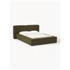 Westwing Collection Letto imbottito in bouclé Lennon
