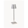 Zafferano Lampada da tavolo portatile a LED con luce regolabile Poldina Pro Micro