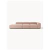 Westwing Collection Chaise longue XL componibile in misto lino Lennon