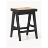 Westwing Collection Sgabello alto con intreccio viennese Sissi