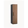 Westwing Collection Armadio componibile ad ante a battente Simone, larg. 50 cm, diverse varianti - Marrone