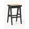 Westwing Collection Sgabello da bar con intreccio viennese Sissi