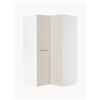 Westwing Collection Armadio angolare componibile Charlotte, Larg. 115 cm