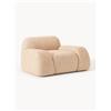 Westwing Collection Poltrona lounge in bouclé Wolke
