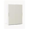 Westwing Collection Armadio componibile con ante scorrevoli Simone, larg. 150 cm, in diverse varianti