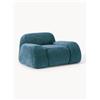 Westwing Collection Poltrona lounge in teddy-bouclé Wolke