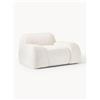 Westwing Collection Poltrona lounge in teddy-bouclé Wolke
