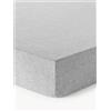 Westwing Collection Lenzuolo con angoli topper in lino Linna - Grigio