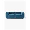 Westwing Collection Divano componibile 3 posti in velluto Lena