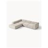 Westwing Collection Divano angolare XL componibile 4 posti in misto lino Lennon
