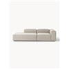 Westwing Collection Chaise lounge componibile in misto lino Lennon