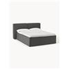 Westwing Collection Letto boxspring Lennon - Grigio