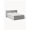Westwing Collection Letto boxspring Lennon - Grigio