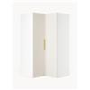 Westwing Collection Armadio angolare componibile Simone, larg. 115 cm