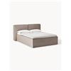 Westwing Collection Letto boxspring Lennon - Marrone
