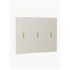 Westwing Collection Armadio componibile ad ante battenti Simone, larg. 300 cm, diverse varianti - Beige
