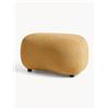 Westwing Collection Pouf in teddy-bouclé Alba