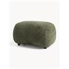 Westwing Collection Pouf in teddy-bouclé Alba