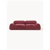 Westwing Collection Divano componibile 3 posti in teddy-bouclé Wolke