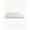 Westwing Collection Chaise lounge componibile in misto lino Lennon