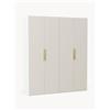Westwing Collection Armadio componibile ad ante a battente Simone, larg. 200 cm, diverse varianti
