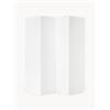 Westwing Collection Armadio angolare componibile Leon, larg. 115 cm