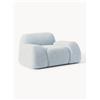 Westwing Collection Poltrona lounge in bouclé Wolke