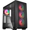 GielleService CASE ABYSM SAVA ARGB AB123012 Semi-Tower ATX Micro-ITX micro ATX Vetro temperato frontale laterale