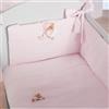 Nanan Set Piumone e Paracolpi Mini Me e Co Sleeping ROSA 12917R - New -