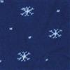 Tubolare Fiocchi di Neve Blu 100 cm