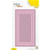 Nellie's Choice Rettangolo, 3 Fustelle Multi Cornice, 7.8 x 14.6 cm, per Creare Biglietti, Natale, Scrapbooking, Fai da Te, DIY, Rosa, 78x146mm
