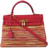 Hermès Pre-Owned - Borsa a mano Vibrato Kelly Retourne 32 two-way 2003 - Donna - pelle di vitello/pelle di capra - Taglia unica - Rosso