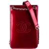 CHANEL Pre-Owned - Borsa a tracolla CC Patent Phone Holder 2014 - Donna - pelle lucida - Taglia unica - Rosa