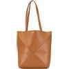 Loewe Pre-Owned - Borsa tote Puzzle Fold media 2023 - Donna - pelle di vitello - Taglia unica - Marrone