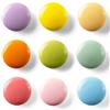 SUNURS Magneti per Frigo 16/9 pezzi - Magnetini Decorativi Colorati (Finish Lucido o Opaco) - Per Lavagne, Armadietti, Cucina, Ufficio - Adesivi Magnetici Resistenti (9 Colori, Confezione Multipla)