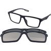 Emporio Armani EA4189U 50881W | Occhiali da Vista con Clip da Sole | Prova Online | Plastica | Rettangolari | Blu | Adrialenti