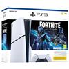 SONY PS5 Console 1TB Standard Slim White Cobalt Star Fortnite ITA