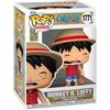 Funko Pop! Animation: OP - (Refresh) - Monkey D. Luffy - One Piece - Figura in Vinile da Collezione - Idea Regalo - Merchandising Ufficiale - Giocattoli per Bambini e Adulti - Anime Fans