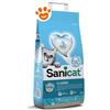 Sanicat Lettiera Agglomerante Cumpling Sapone di Marsiglia - Sacco Da 10 Lt