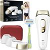 Braun Silk·expert Pro 5 Epilatore Luce Pulsata, Depilatore Corpo Donna, Alternativa al Laser Peli, Con Custodia, Rasoio Donna Venus, 4 Testine, Luce Pulsata Braun, Idea Regalo, PL5382
