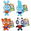 Brave Bunnies, Peluche Brave Bunny, animaletto di Peluche da 25 cm per Bambini dai 3 Anni in su