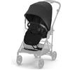 Cybex Parapioggia MELIO Trasparente | Nero | copertura pioggia