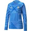 PUMA Felpa Donna Italia Calcio Prematch Home, Ignite Blu Elettrico Limonata Blu, L