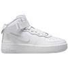 NIKE AIR FORCE 1 MID EASYON (GS) bianco