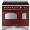 Lofra RRD96MFTE/5I cucina Cucina freestanding Elettrico Piano cottura a induzione Borgogna