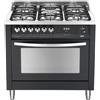 Lofra PNMG96GVT/C Cucina freestanding Electric,Natural gas Gas Nero A