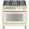 Lofra PBIG96GVT/C Cucina freestanding Electric,Natural gas Gas Beige A