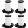 DingGreat 4Pcs Filtri di Ricambio per Rowenta Air Force 460 all in One RH92XX e Air Force Flex 560 RH94XX Aspirapolvere, Alternativa a ZR009002