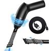 Dealswin Aspirapolvere per Computer 4300Pa Super Aspirazione - Mini Aspirapolvere ricaricabile senza fili - Aspirapolvere portatile per Auto laptop Tappeto Divano animali tastiera